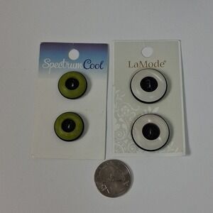 Vintage Blumenthal Lansing Buttons Lot LaMode Spectrum Cool Retro Mod Sewing